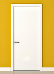 Interior door, 6'8", solid core