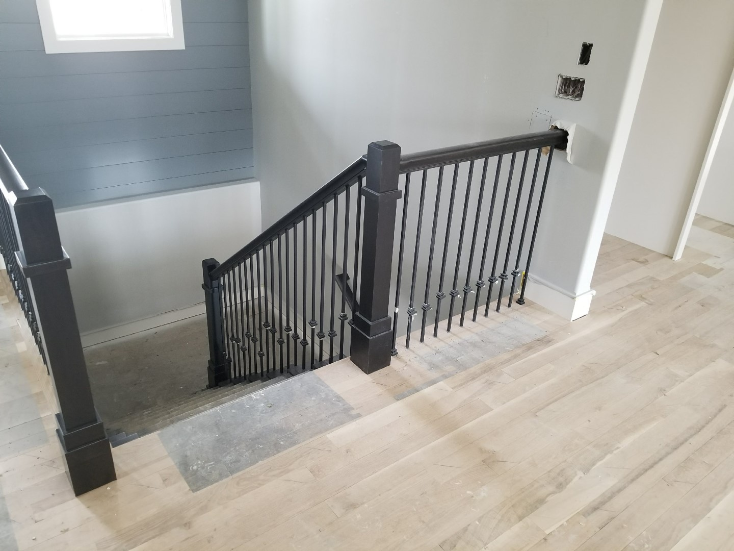 Iron baluster