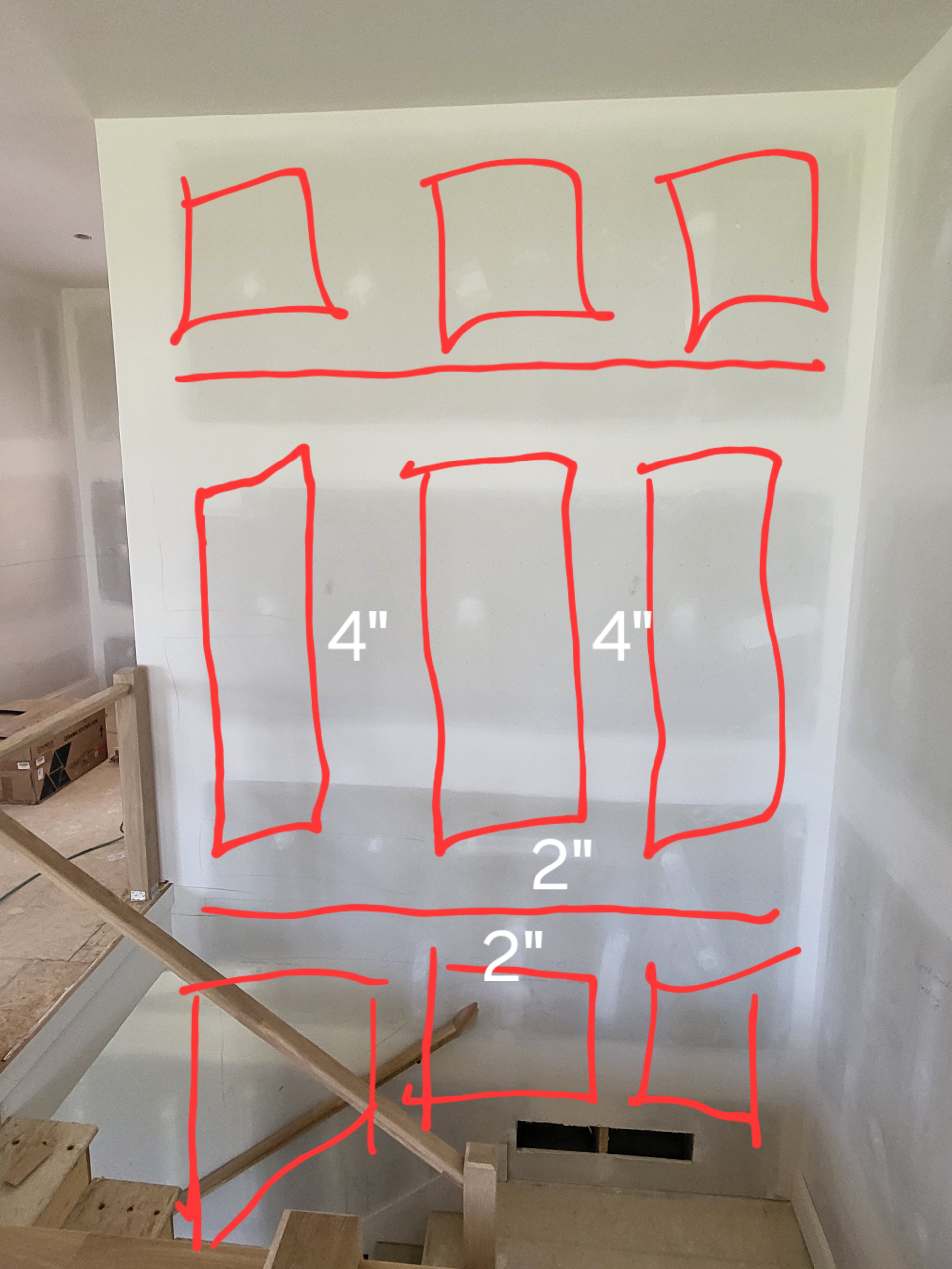 Trim Installation Layout