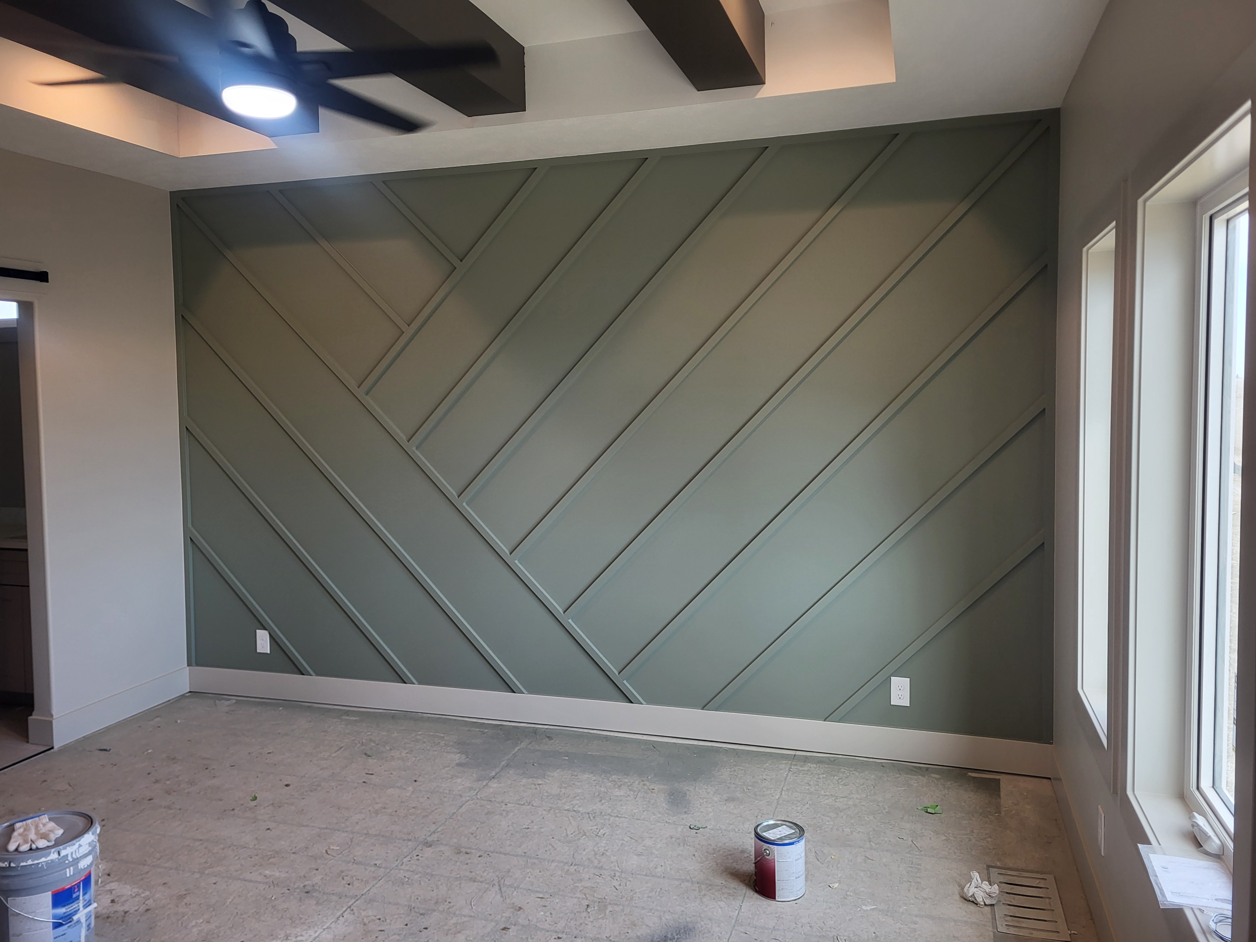 Accent wall