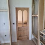 Interior door, 6'8", solid core