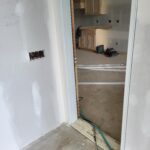 Interior door, 6'8", solid core