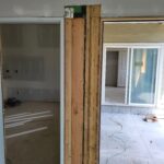 Case one side of door 8'0"