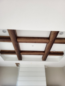 Exposed Wooden Beams Ceiling