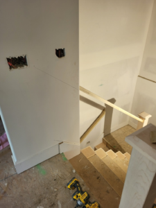 Staircase Handrail Installation