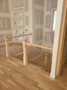Handrail and Balusters Installation