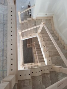 Staircase Handrail Installation