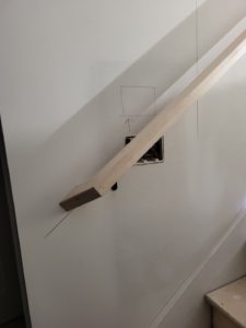 Handrail Installation Process