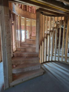 Curved Staircase Construction