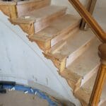 Skirt boards, notched