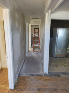 Hallway Trim Installation