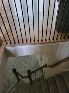 Elegant Staircase with Balusters