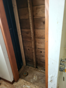 Exposed Doorway Framing