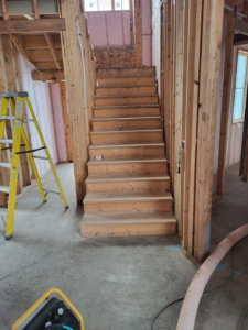 Staircase Construction Progress