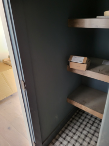 Modern Shelving Unit Installation