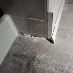 Baseboard, per linear foot