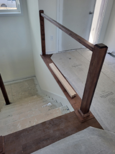 Custom Handrail and Balusters Installation