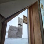Window jamb extensions installed with casing, raw wood finish ready for paint.