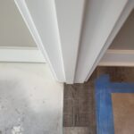 Baseboard, per linear foot