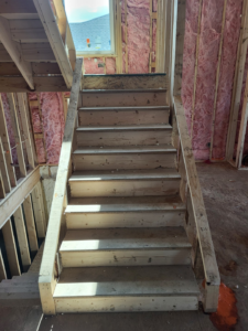 Staircase Construction Progress