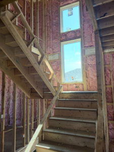 Staircase Construction Progress