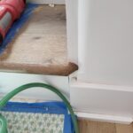Baseboard, per linear foot