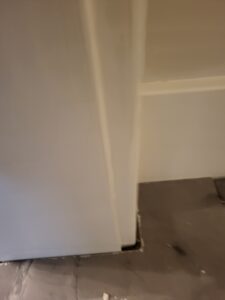 Baseboard, per linear foot