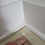 Baseboard, per linear foot