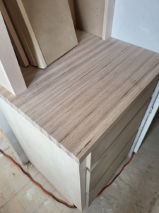 Custom Wood Countertop Installation
