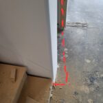 Baseboard, per linear foot