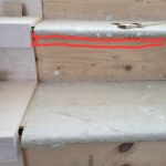 Skirt boards, notched