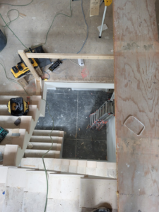 Staircase Construction Progress
