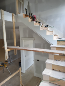 Staircase Construction Progress