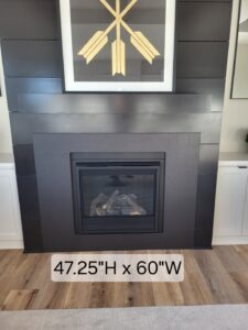 Stylish Modern Fireplace Installation