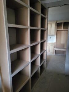 Custom Shelving Installation
