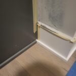 Baseboard, per linear foot