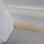 Baseboard, per linear foot