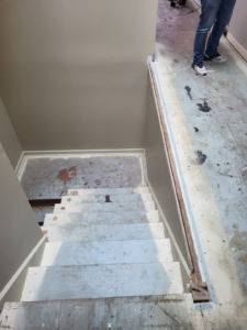 Staircase Construction Progress