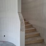 Garage steps landing