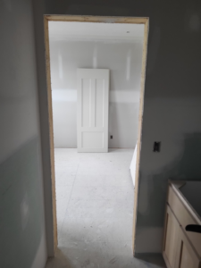 New Door Frame Installation