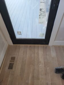 New Flooring Installation