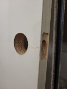 Door Hardware Installation Detail