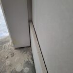 Baseboard, per linear foot