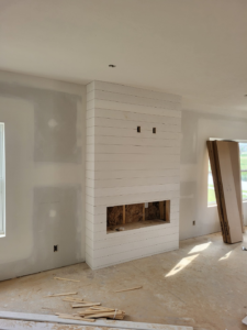 Shiplap Feature Wall Installation