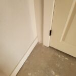 Baseboard, per linear foot