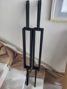Stylish Black Baluster Frames
