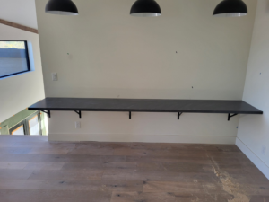 Custom Floating Shelf Installation