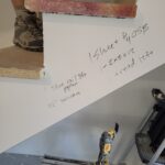 Garage steps landing