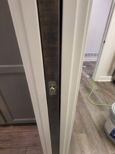 Detailed Door Frame Installation