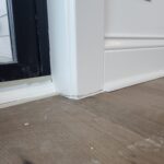 Baseboard, per linear foot
